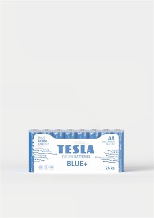 Tesla AA BLUE+ zinkouhlkov, 24 ks flie, ND