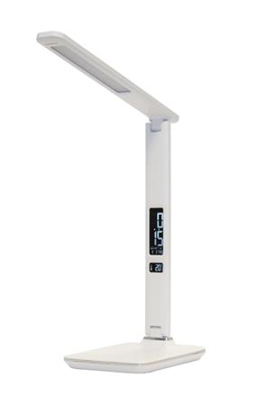 IMMAX LED stoln lampika Kingfisher/ 9W/ 450lm/ 12V/1A/ 3 rzn barvy svtla/ sklpc rameno/ USB/ bl