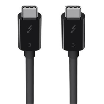 Belkin kabel ThunderBolt 3 (USB-C/USB-C konektor) až 100W - 0,8m
