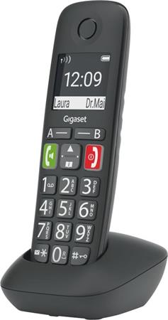 Gigaset E290HX - přídavné sluchátko vč. nabíječky, barva černá