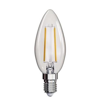 Emos LED žárovka CANDLE, 2W/25W E14, WW teplá bílá, 250 lm, Filament, E