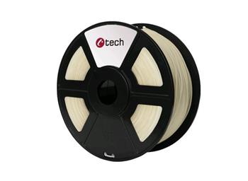 C-TECH tisková struna ( filament ) , PLA, 1,75mm, 1kg, transparentní