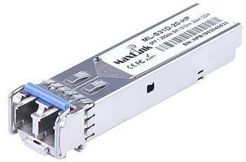 MaxLink 1.25G SFP optick HP modul, SM, 1310nm, 20km, 2x LC konektor, DDM, HP kompatibiln