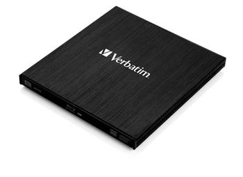 VERBATIM Extern Blu-ray Slimline Ultra HD 4K vypalovaka USB 3.1 Gen 1 (USB-C)