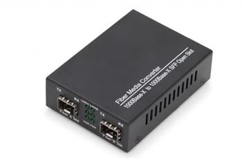 DIGITUS Professional Gigabit Multimode/Singlemode Media Converter SFP