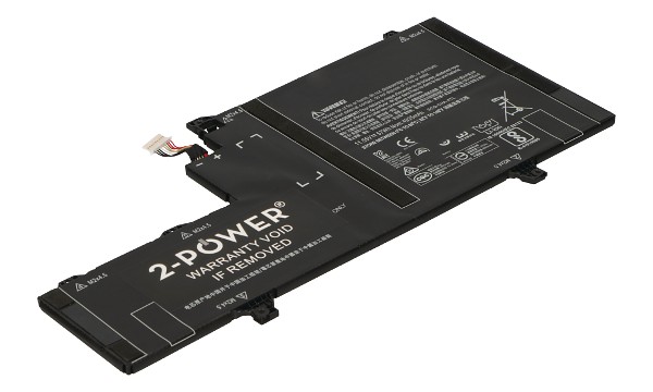 2-Power OM03XL alternativ pro EliteBook x360 1030 G2 Main Battery Pack 11.55V 4935mAh 57Wh