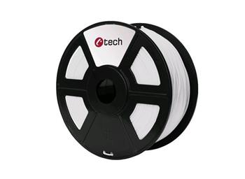 C-TECH tisková struna ( filament ) , PETG, 1,75mm, 1kg, bílá