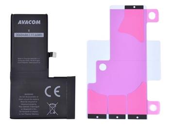 Avacom baterie pro Apple iPhone X - vysokokapacitní, Li-Ion 3,81V 3060mAh (náhrada 616-00346)