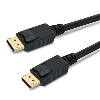 PremiumCord DisplayPort 1.3 ppojn kabel M/M, zlacen konektory, 1m