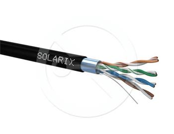 Solarix Venkovn instalan kabel CAT5E FTP PE Fca 305m/box
