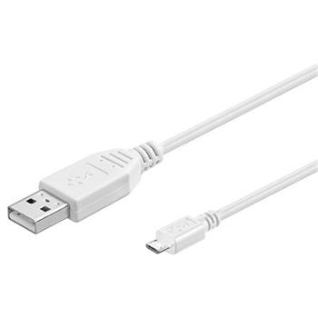 PremiumCord Kabel micro USB 2.0, A-B 1m, bl