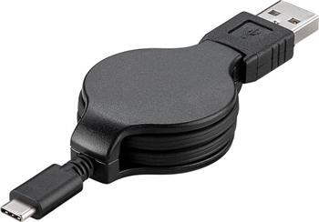 PremiumCord Kabel USB 3.1 C/M - USB 2.0 A/M, charging a sync navjec kabel 1m