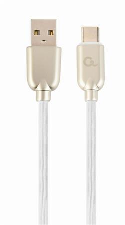 CABLEXPERT Kabel USB 2.0 AM na Type-C kabel (AM/CM), 1m, pogumovan, bl, blister, PREMIUM QUALITY