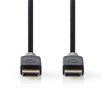 Nedis CCBW37000AT20 - Kabel DisplayPort 1.2 | Zástrčka - Zástrčka | 2 m | Antracit