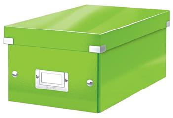 LEITZ Krabice na DVD Click&Store, zelen