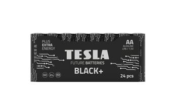 Tesla AA BLACK+ alkalick, 24 ks flie (LR06, tukov)