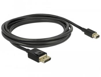 Delock Kabel Mini DisplayPort na DisplayPort 8K 60 Hz 2 m DP 8K certifikovan