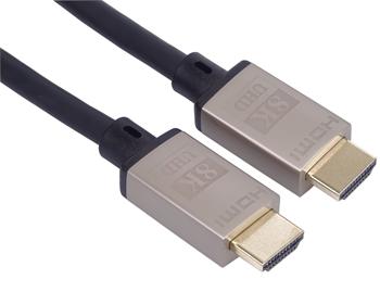 PremiumCord Ultra High Speed HDMI 2.1 kabel 8K@60Hz, 4K@120Hz dlka 1,5m kovov pozlacen konektory