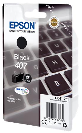 EPSON cartridge T07U1 black (klvesnice)