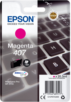 EPSON cartridge T07U3 magenta (klvesnice)