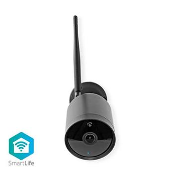 Nedis WIFICO40CBK - SmartLife Venkovn Kamera | Wi-Fi | Full HD 1080p | IP65 | Cloud / Micro SD | 12 V DC | Non vidn | Android