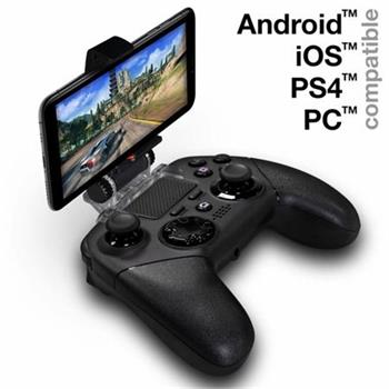 EVOLVEO Ptero 4PS, bezdrtov gamepad pro PC, PlayStation 4, iOS a Android