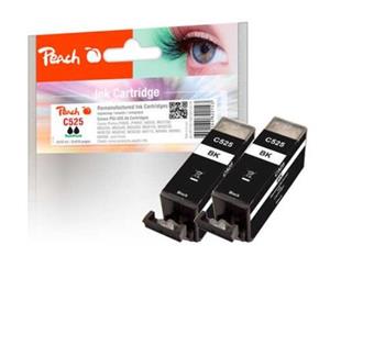 PEACH kompatibiln cartridge Canon PGI-525*2 TwinPack, black, 2x19 ml