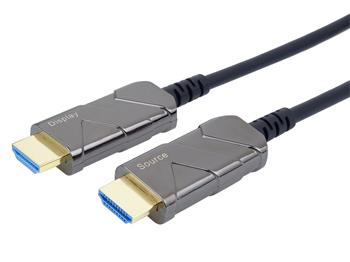 PremiumCord Ultra High Speed HDMI 2.1 optick fiber kabel 8K@60Hz,zlacen 5m
