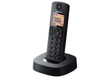 Panasonic KX-TGC310FXB, bezdrt. telefon, ern