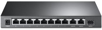 TP-Link TL-SG1210MP Gigabitov Switch 8xGLAN 2xGLAN Uplink 1xSFP PoE+ 123W