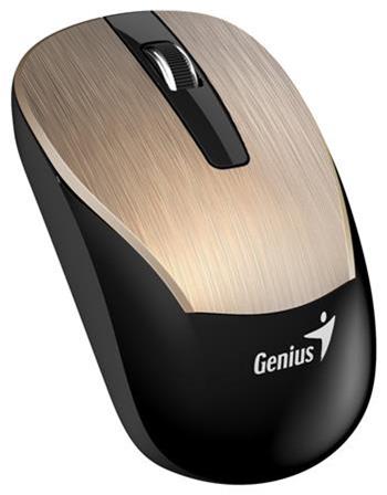 Genius ECO-8015 My, bezdrtov, optick, 1600dpi, dobjec,USB, zlat
