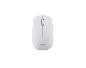 Acer Bluetooth Mouse White - BT 5.1, 1200 dpi, 102x61x32 mm, 10m dosah, 1xAA battery, Win/Chrome/Mac, Retail Pack