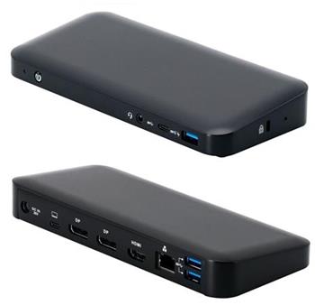 ProXtend USB-C dock DP Alt Mode - 1x USB-C 3.1, 2x DP, 1x HDMI, 3x USB-A 3.1, audio, ethernet