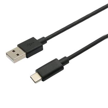 C-TECH kabel USB 2.0 AM na Type-C kabel (AM/CM), 1m, ern
