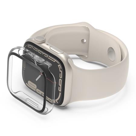 Belkin ochrana displeje 2v1 pro Apple Watch Série 4/5/6/SE/7, 44/45mm, průhledné