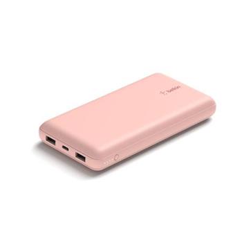 Belkin USB-C PowerBanka, 20000mAh, 15W, růžová