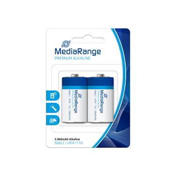 MediaRange Premium baterie Baby C 1,5V Alkalick 2pck/BAL