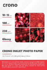 Crono PHPL1015, fotopapr leskl, 10x15 cm, 230g, 100ks
