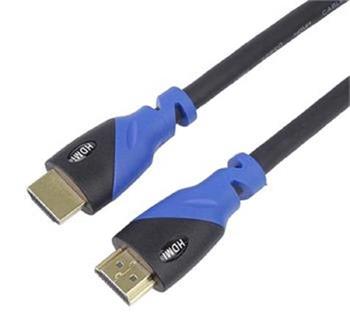 PremiumCord Ultra HDTV 4K@60Hz kabel HDMI2.0 Color+zlacen konektory 0,5m