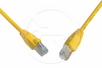 Patch kabel CAT5E SFTP PVC 0,5m lut snag-proof C5E-315YE-0,5MB