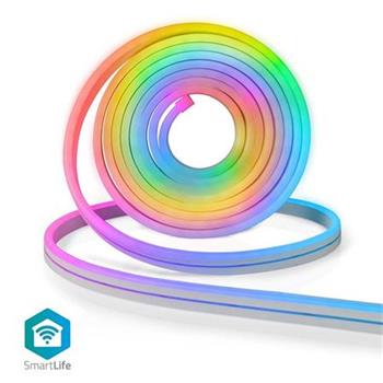Nedis WIFILN51CRGB Smart Full Color LED psek Wi-Fi | Vce barev | 5000 mm | IP65 | 960 lm, F