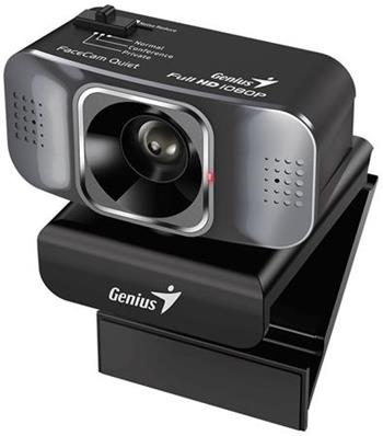 GENIUS webová kamera FaceCam Quiet/ Full HD 1080P, dva mikrofony, USB 2.0, černá