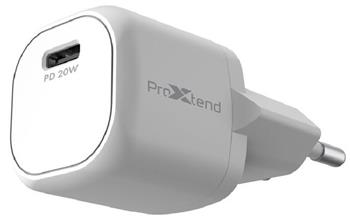 ProXtend nabíječka nástěnná USB-C - single port PD (1x USB-C), 20W
