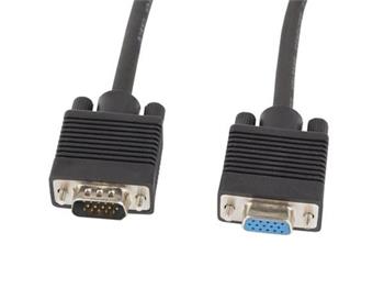 LANBERG VGA M / F prodlužující kabel 1,8m, stíněný, černý