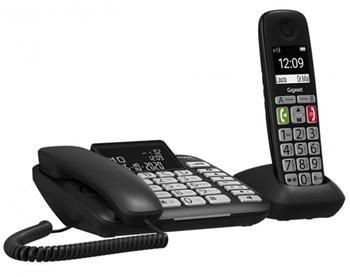 Gigaset DL780PLUS - kombinovan standard. telefon s displ. v. bedzrt. sluchtka s nabjekou,ern