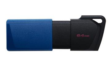 KINGSTON 64GB DataTraveler Exodia M 64 GB USB 3.2 1. generace (ern + modr)