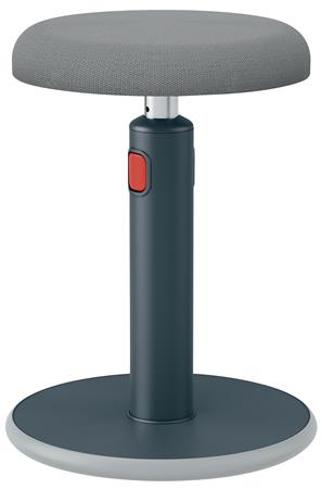 Ergonomická balanční židle pro sezení/stání Leitz ERGO Cosy Stool, sametově šedá