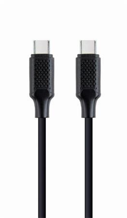 CABLEXPERT Kabel USB PD (Power Delivery), 100W, Type-C na Type-C kabel (CM/CM), 1,5m, datov a napjec, ern