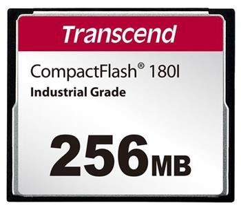 Transcend 256MB INDUSTRIAL TEMP CF180I CF CARD, (MLC) pamov karta (SLC mode), 85MB/s R, 70MB/s W
