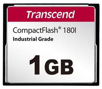 Transcend 1GB INDUSTRIAL TEMP CF180I CF CARD, (MLC) pamov karta (SLC mode), 85MB/s R, 70MB/s W